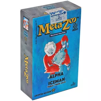 Карточная игра Metazoo Tcg: Cryptid Nation 2Nd Edition Theme Deck – Alpha Iceman
