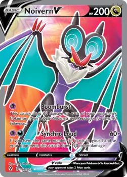 Карточная игра Noivern V 195/203 - Evolving Skies Holofoil