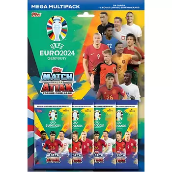 Карточная игра Official Euro Match Attax 2024 Multipack – Update