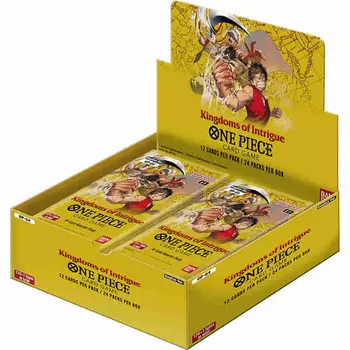 Карточная игра One Piece TCG: Kingdoms of Intrigue - Booster Box OP-04