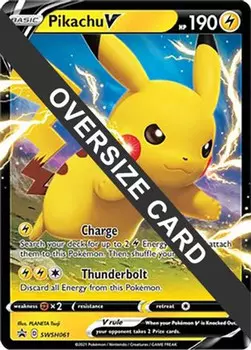 Карточная игра Pikachu V - SWSH061 SWSH061 - Jumbo Cards Holofoil