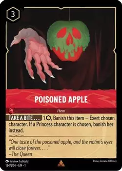 Карточная игра Poisoned Apple (134/204) - The First Chapter Cold Foil