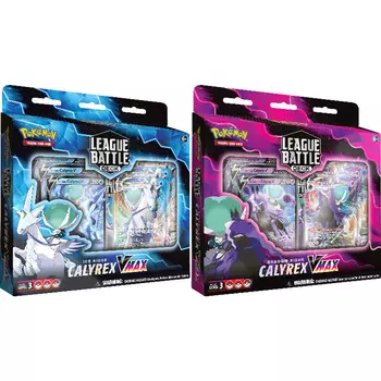 Карточная игра Pokemon: Ice Rider/Shadow Rider Calyrex Vmax - League Battle Decks (Set of 2)