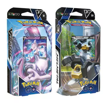Карточная игра Pokemon: Pokemon Go - Mewtwo & Melmetal - V Battle Decks (Set of 2)