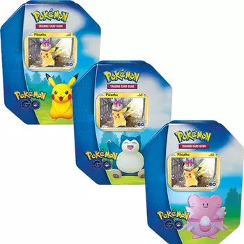 Карточная игра Pokemon: Pokemon Go Tin (Set of 3)