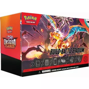 Карточная игра Pokemon: Scarlet & Violet - Obsidian Flames - Build & Battle Stadium