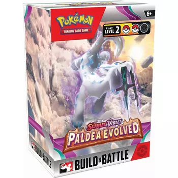 Карточная игра Pokemon: Scarlet & Violet - Paldea Evolved - Build & Battle Box