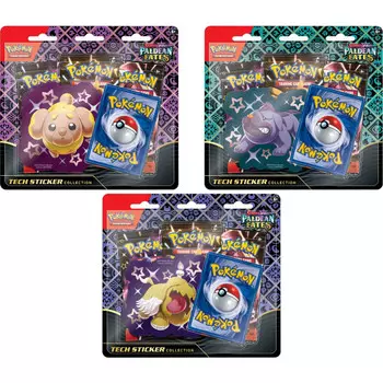 Карточная игра Pokemon: Scarlet & Violet - Paldean Fates - Tech Sticker Collection (Set of 3)