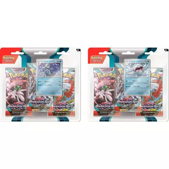 Карточная игра Pokemon: Scarlet & Violet - Paradox Rift - Three-Booster Blister Pack (Set of 2)