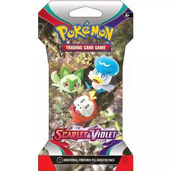 Карточная игра Pokemon: Scarlet & Violet - Sleeved Booster Pack