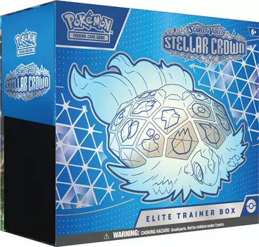 Карточная игра Pokemon: Scarlet & Violet - Stellar Crown - Elite Trainer Box