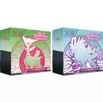 Карточная игра Pokemon: Scarlet & Violet - Temporal Forces - Elite Trainer Box (Set of 2)