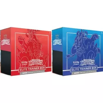 Карточная игра Pokemon: Sword & Shield - Battle Styles Elite Trainer Box (Set of 2)