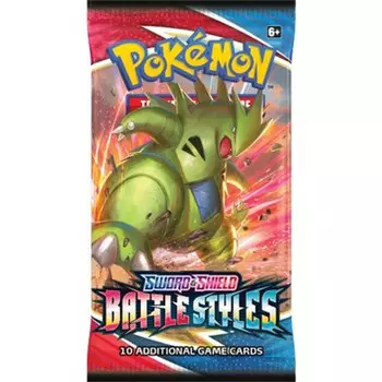 Карточная игра Pokemon: Sword & Shield - Battle Styles Booster Pack
