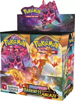 Карточная игра Pokemon: Sword & Shield - Darkness Ablaze Booster Box