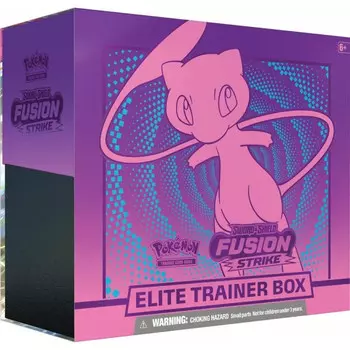Карточная игра Pokemon: Sword & Shield - Fusion Strike Elite Trainer Box
