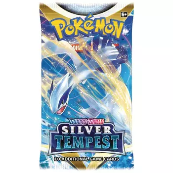 Карточная игра Pokemon: Sword & Shield - Silver Tempest - Booster Pack
