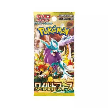 Карточная игра Pokemon Tcg: Japanese Pokemon Wild Force Sv5K – Booster Pack
