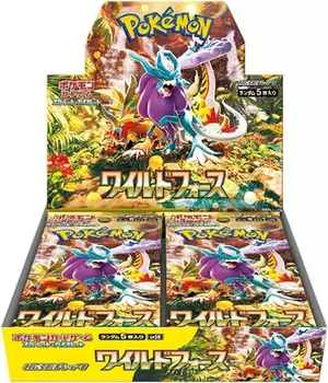 Карточная игра Pokemon Tcg: Japanese Pokemon Wild Force Sv5K – Booster Box