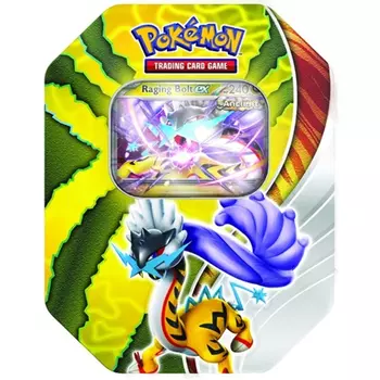 Карточная игра Pokemon Tcg: Paradox Destinies Ex Tin – Raging Bolt