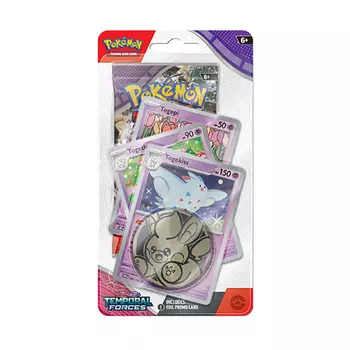 Карточная игра Pokemon Tcg: Scarlet & Violet – Temporal Forces – Premium Checklane – Togepi