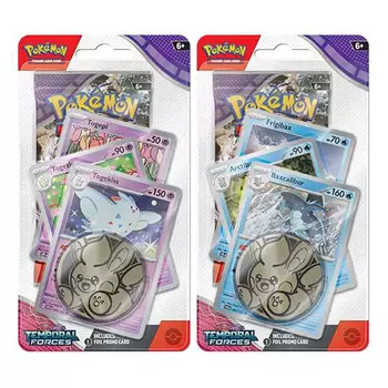 Карточная игра Pokemon Tcg: Scarlet & Violet – Temporal Forces – Premium Checklane – 2 Set
