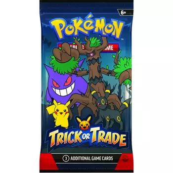 Карточная игра Pokemon Tcg: Scarlet & Violet – Trick Or Trade Booster Pack (3 Cards)