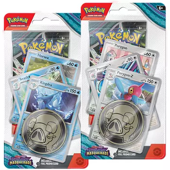 Карточная игра Pokemon Tcg: Scarlet & Violet – Twilight Masquerade – Premium Checklane – 2 Set