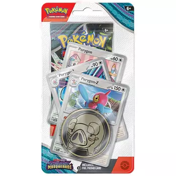 Карточная игра Pokemon Tcg: Scarlet & Violet – Twilight Masquerade – Premium Checklane Blister – Porygon-Z