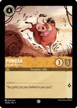 Карточная игра Pumbaa (17/204) - The First Chapter