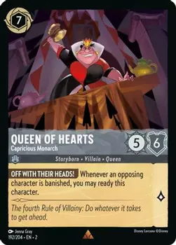 Карточная игра Queen of Hearts - Capricious Monarch (192/204) - Rise of the Floodborn