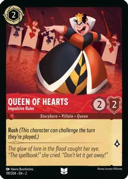 Карточная игра Queen of Hearts - Impulsive Ruler (119/204) - Rise of the Floodborn
