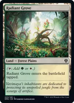 Карточная игра Radiant Grove - Dominaria United Foil