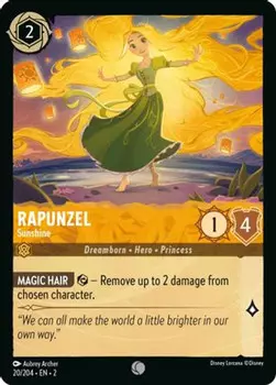 Карточная игра Rapunzel - Sunshine (20/204) - Rise of the Floodborn