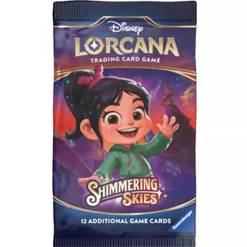 Карточная игра Ravensburger Lorcana TCG: Shimmering Skies - Booster Pack