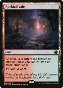 Карточная игра Rockfall Vale - Innistrad: Midnight Hunt