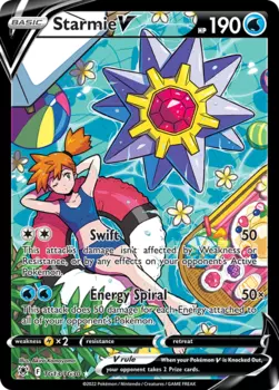 Карточная игра Starmie V TG13/30 - Astral Radiance Trainer Gallery Holofoil