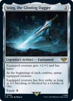 Карточная игра Sting, the Glinting Dagger - The Lord of the Rings: Tales of Middle-earth