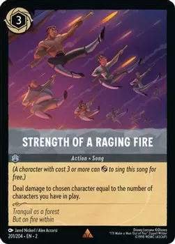 Карточная игра Strength of a Raging Fire (201/204) - Rise of the Floodborn
