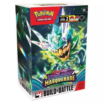 Карточная игра The Pokemon Company Int'l Pokemon TCG: Scarlet & Violet: Twilight Masquerade - Build & Battle Box