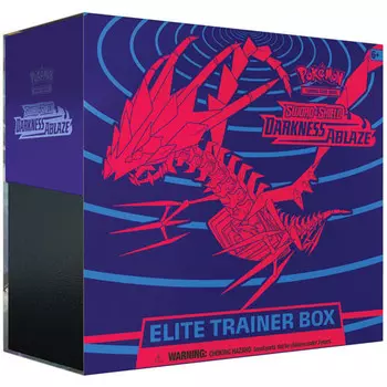 Карточная игра The Pokemon Company Int'l Pokemon TCG: Sword & Shield - Darkness Ablaze Elite Trainer Box