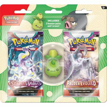 Карточная игра The Pokemon Company Int'l Pokemon TCG: Back to School 2023 Eraser Blister (Smoliv)