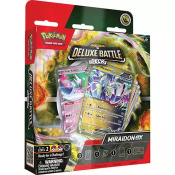 Карточная игра The Pokemon Company Int'l Pokemon TCG: Miraidon ex Deluxe Battle Deck