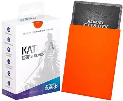 Карточная игра Ultimate Guard Katana Sleeves: Orange (100)