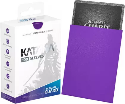 Карточная игра Ultimate Guard Katana Sleeves: Purple (100)