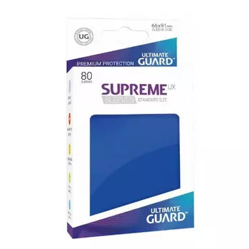 Карточная игра Ultimate Guard Supreme UX Sleeves: Blue (80)