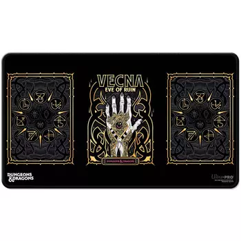 Карточная игра Ultra Pro D&D Black Stitched Playmat: Vecna Eve of Ruin - Alt Art
