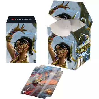 Карточная игра Ultra Pro MtG Deck Box: The Brothers' War - Saheeli, Filigree Master