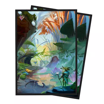 Карточная игра Ultra Pro MtG Sleeves: Bloomburrow - Island (100)