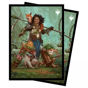 Карточная игра Ultra Pro MtG Sleeves: Wilds of Eldraine - Ellivere of the Wild Court (100)